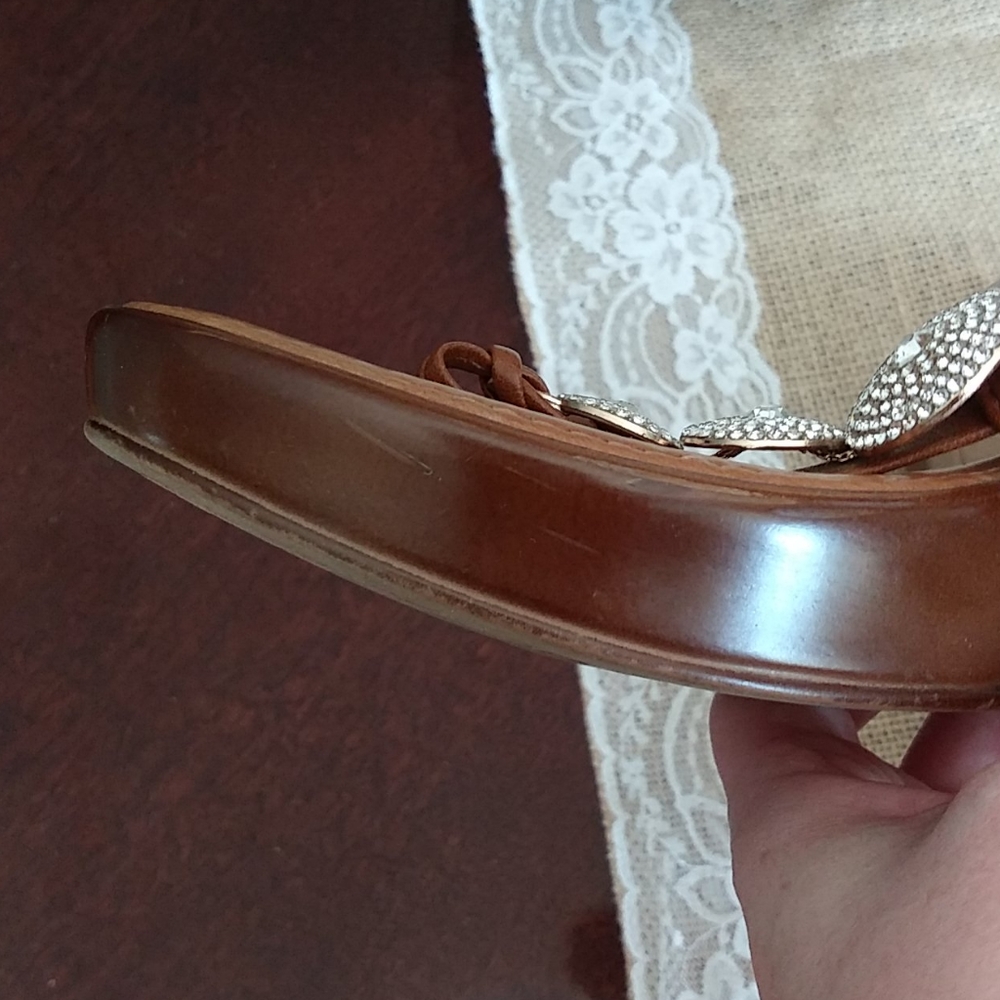 COPY - Wedge sandals with Bling - Picture 7 of 11